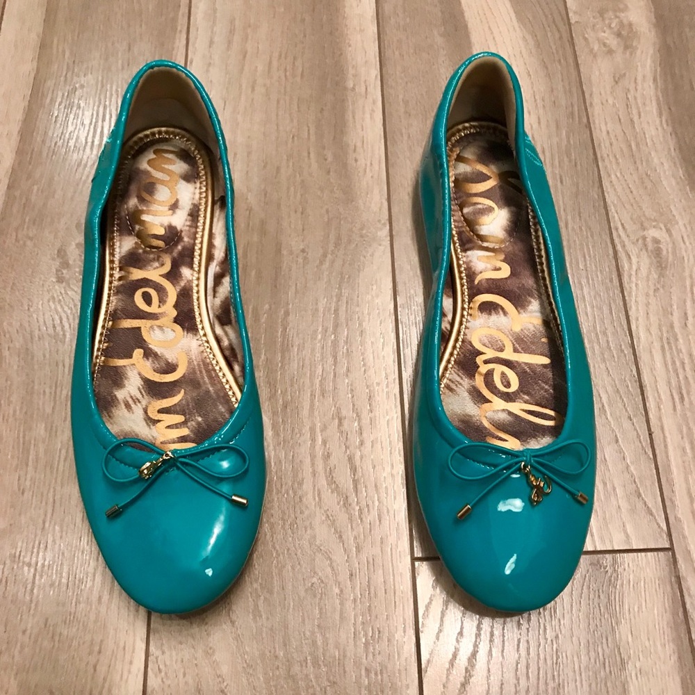 Green Sam Edelman Flats